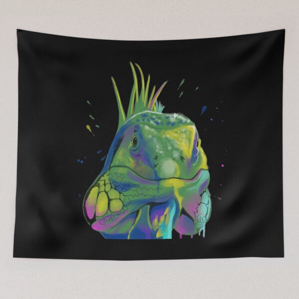 Item preview, Splash Art Iguana designed and sold by alwe-designs.