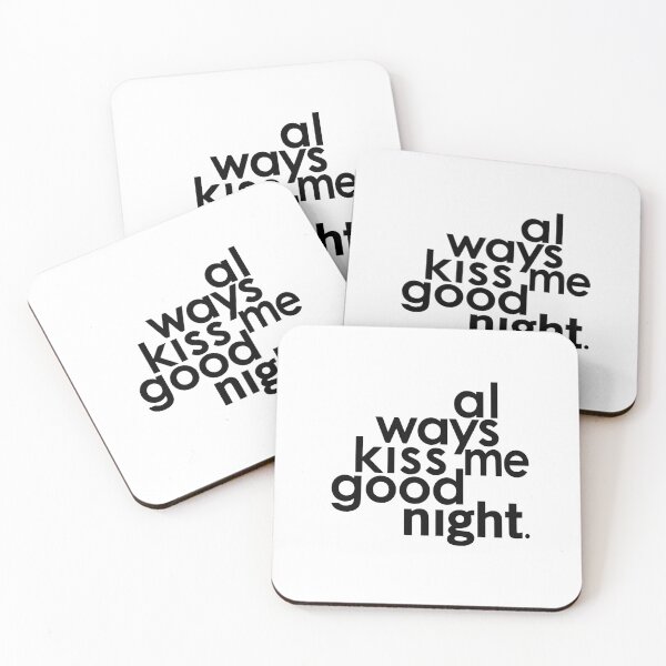 Item preview, Always kiss me good night designed and sold by Digital  Cloud.