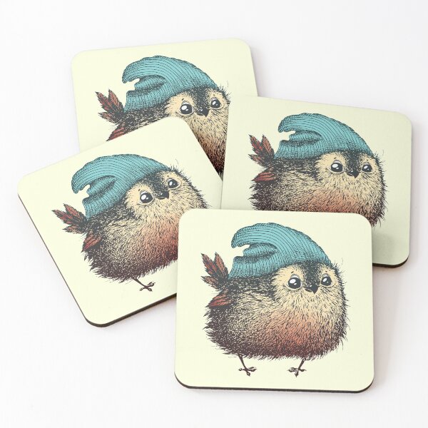 Item preview, Bird with Beanie designed and sold by machmigo.