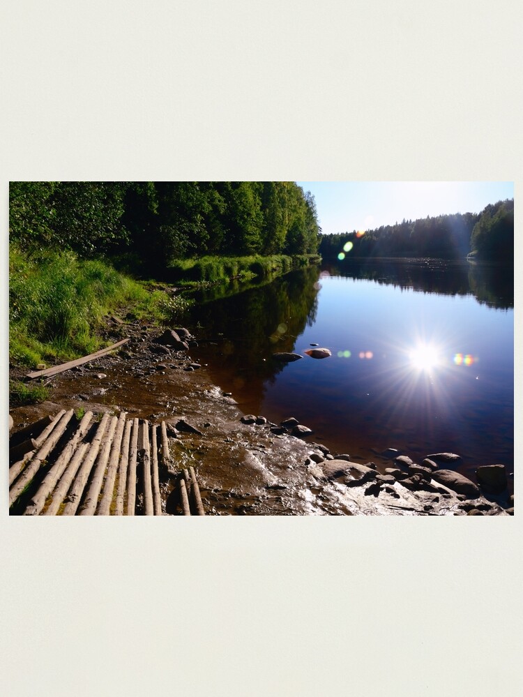 Thumbnail 1 of 3, Photographic Print, Forest River designed and sold by Mallorn.