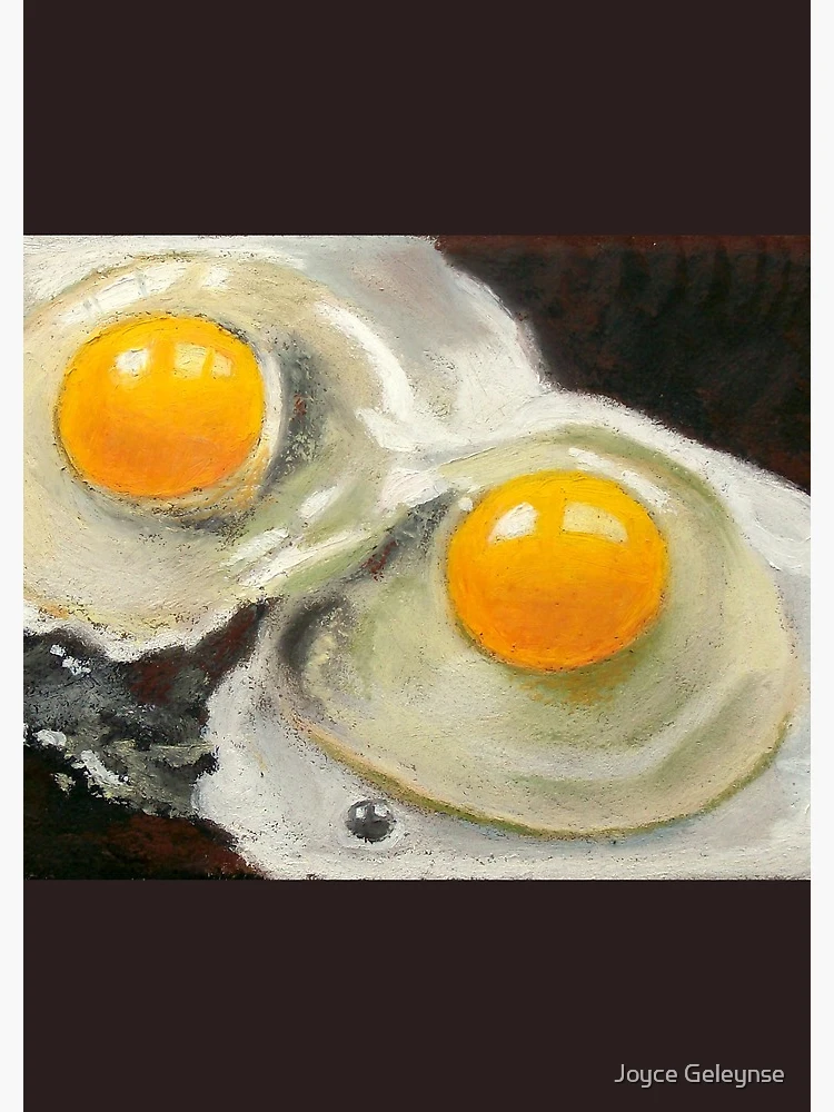 How to Draw a Sunny Side up Egg Using Oil Pastels – Ana Kristina Blogs