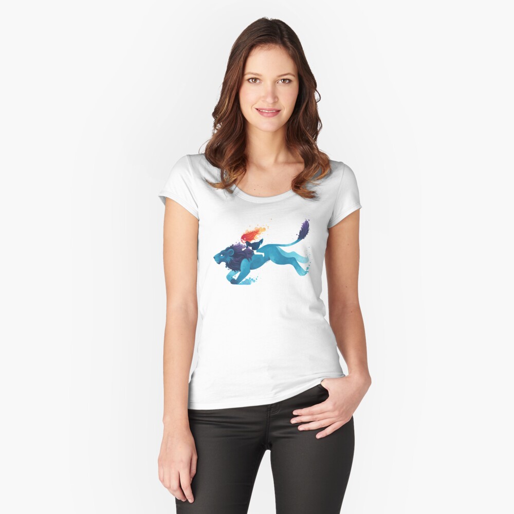 Item preview, Fitted Scoop T-Shirt designed and sold by freeminds.