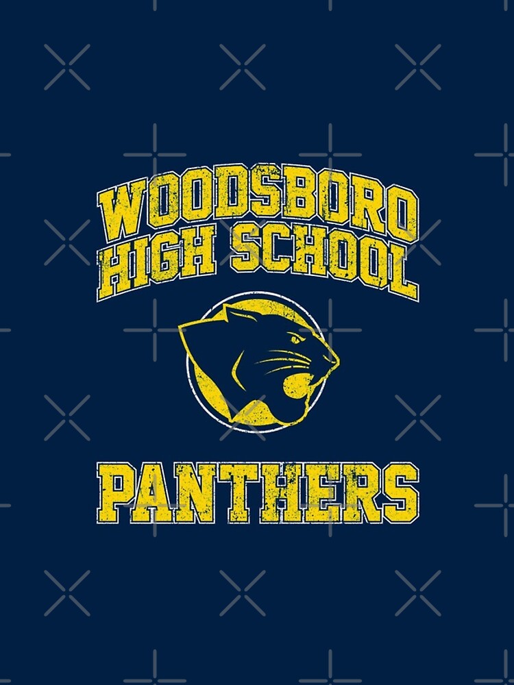 "Woodsboro High School Panthers" iPhone Case & Cover by huckblade