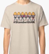 Stand with HK (for white tee) Classic T-Shirt