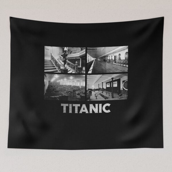 Item preview, Titanic Ship 1912 Interior Atlantic Ocean Sink Sea Disaster  designed and sold by Flying Jake.