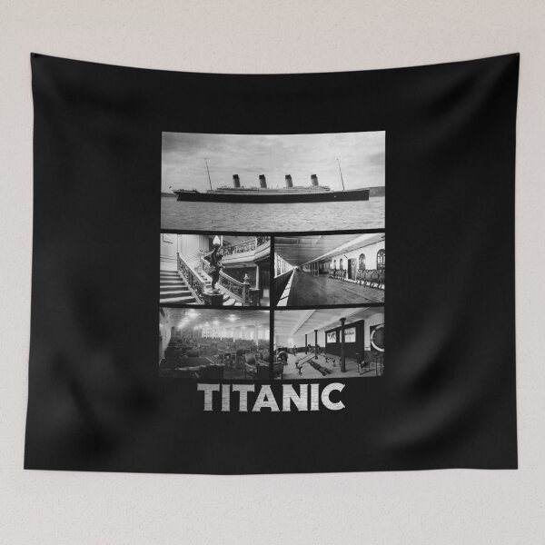 Item preview, Titanic Ship 1912 Interior Atlantic Ocean Sink Sea Disaster  designed and sold by Flying Jake.