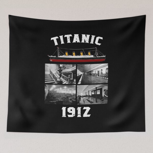 Item preview, Titanic Ship 1912 Interior Atlantic Ocean Sink Sea Disaster  designed and sold by Flying Jake.