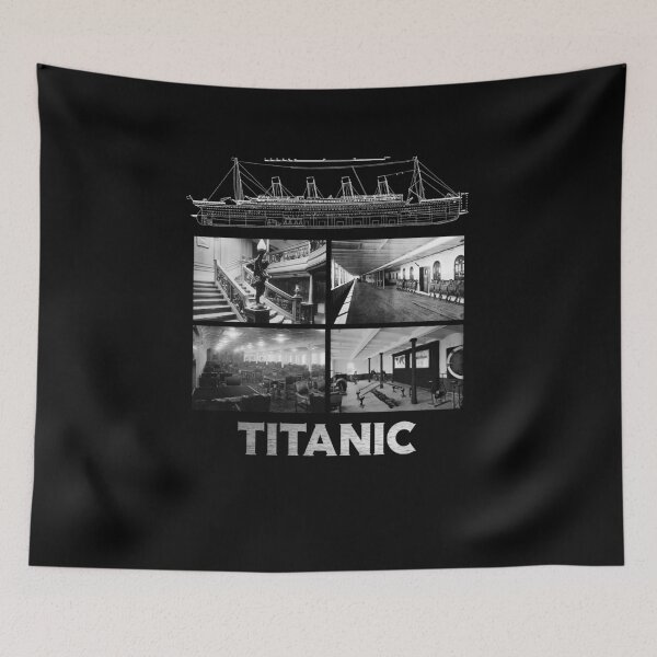 Item preview, Titanic Ship 1912 Interior Atlantic Ocean Sink Sea Disaster  designed and sold by Flying Jake.