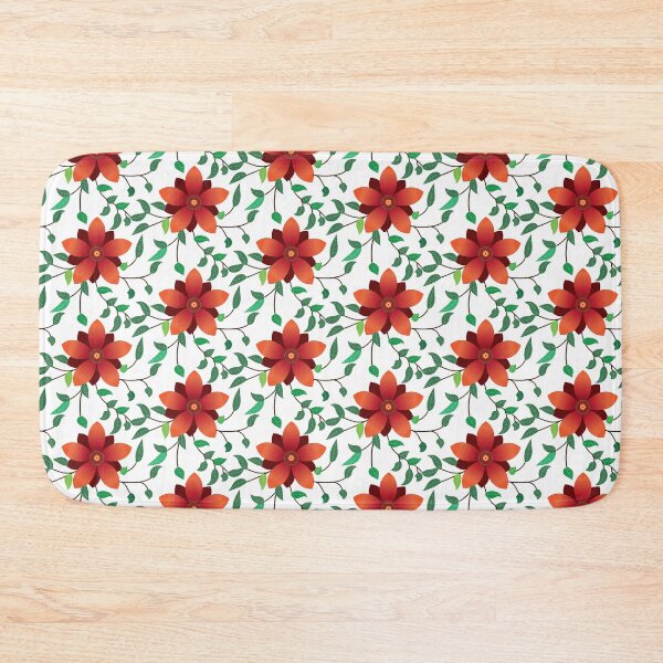 Item preview, Italian Tile Inspired Design - flowers designed and sold by Tee4Tu.