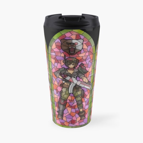Moze Stained Glass Travel Mug
