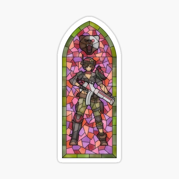 Item preview, Moze Stained Glass designed and sold by Toffee Bee.