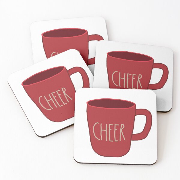 Item preview, Rae Dunn inspired cheer mug designed and sold by Livelifeloveart.