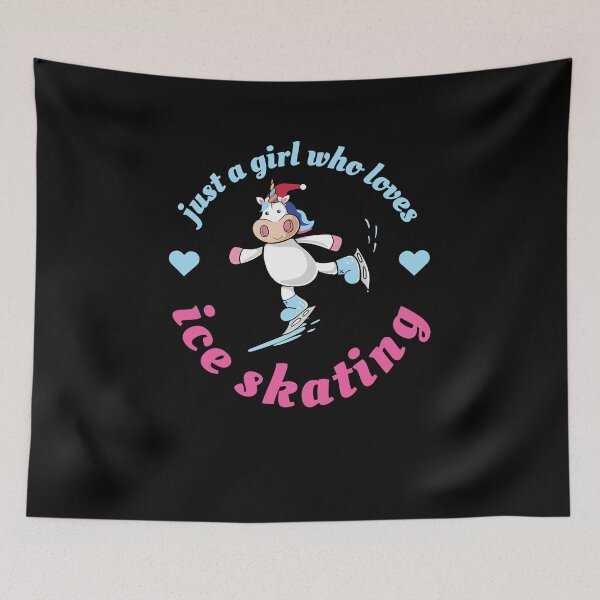 Item preview, Just A Girl Who Loves Ice Skating Figure Skating Gift designed and sold by jeffded.
