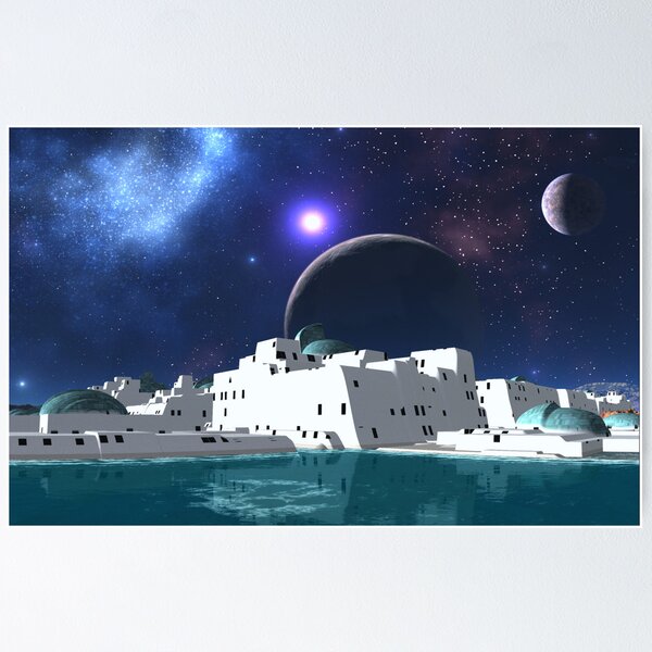 Item preview, Santorini designed and sold by AlienVisitor.