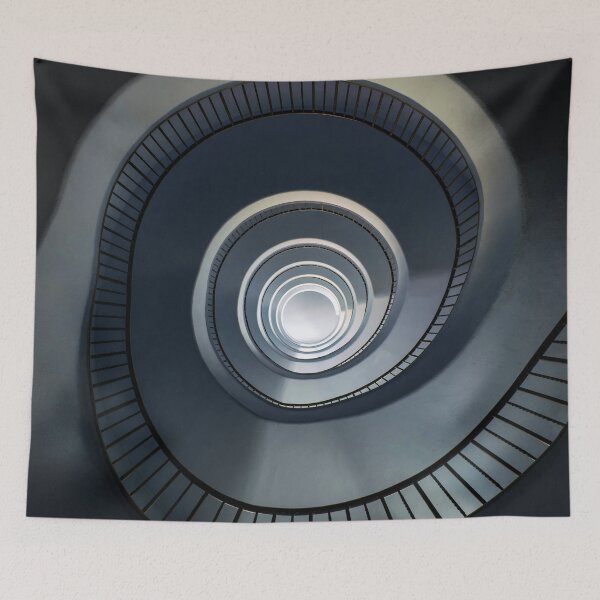 Item preview, Pretty blue spiral staircase designed and sold by JBlaminsky.