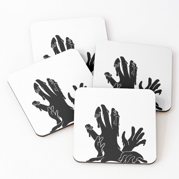Item preview, Melting Hands, Black and White designed and sold by 50stressballs.