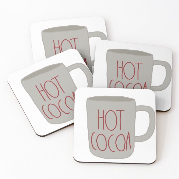 Item preview, Rae Dunn inspired hot cocoa holiday mug designed and sold by Livelifeloveart.