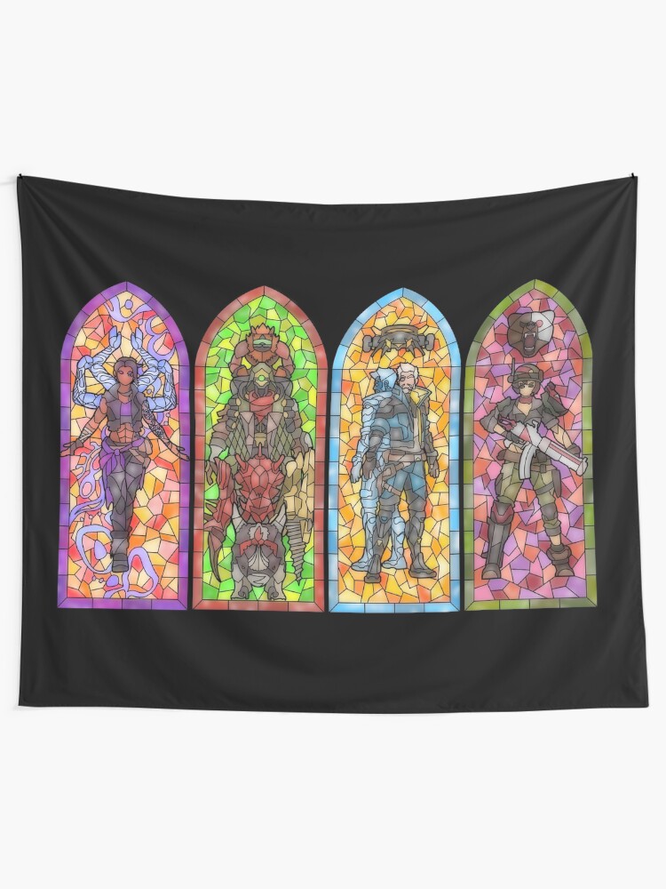 stained glass tapestry