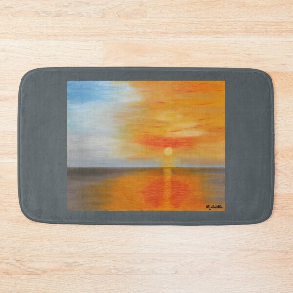 Item preview, Blazing sky - sunset over the sea  designed and sold by Michaëlle  Liefooghe.
