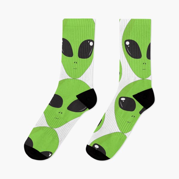 Item preview, Alien head, green alien dude for all products, green alien big eyes, cartoon alien designed and sold by AMillsDesign.