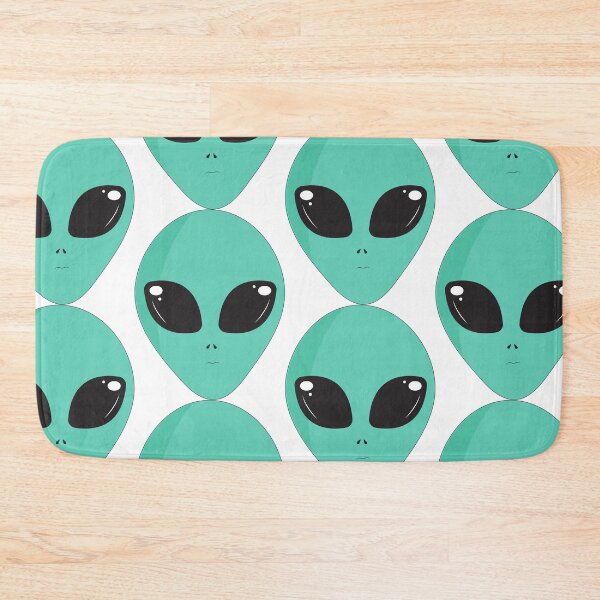 Item preview, Copy of Alien head, blue alien dude for all products, blue alien big eyes, cartoon alien designed and sold by AMillsDesign.