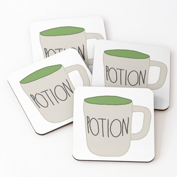 Item preview, Rae Dunn inspired potion halloween mug designed and sold by Livelifeloveart.