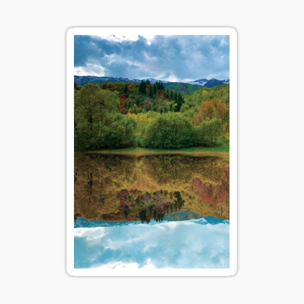 The Upside-Down Forest by Jerald Simon (Music Motivation - musicmotivation.com) Sticker