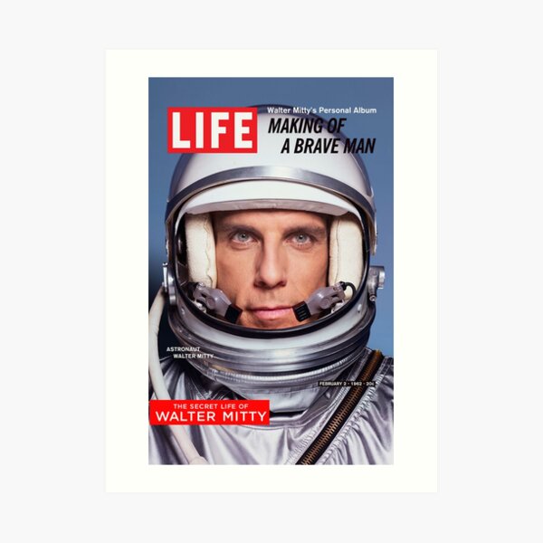 The Secret Life of Walter Mitty Art Print