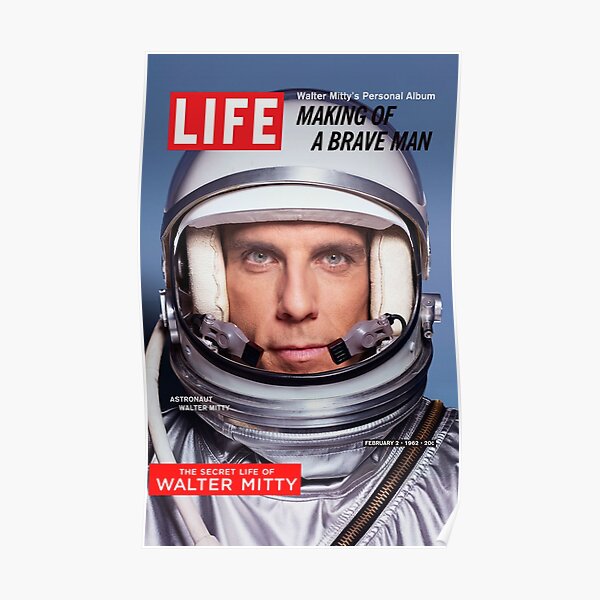 The Secret Life of Walter Mitty Poster
