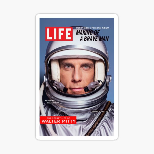 The Secret Life of Walter Mitty Sticker