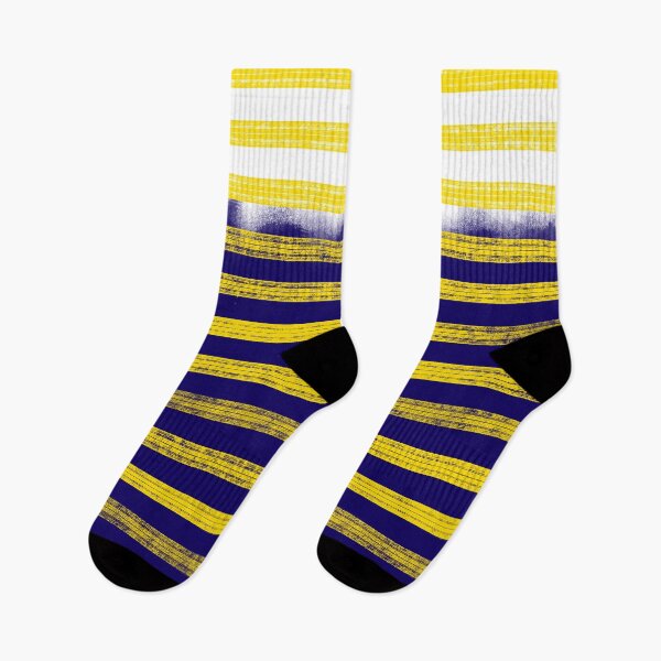 Item preview, Blue Crush and Rough Mustard Yellow Stripes. Minimalist Distressed Painted Abstract designed and sold by kierkegaard.