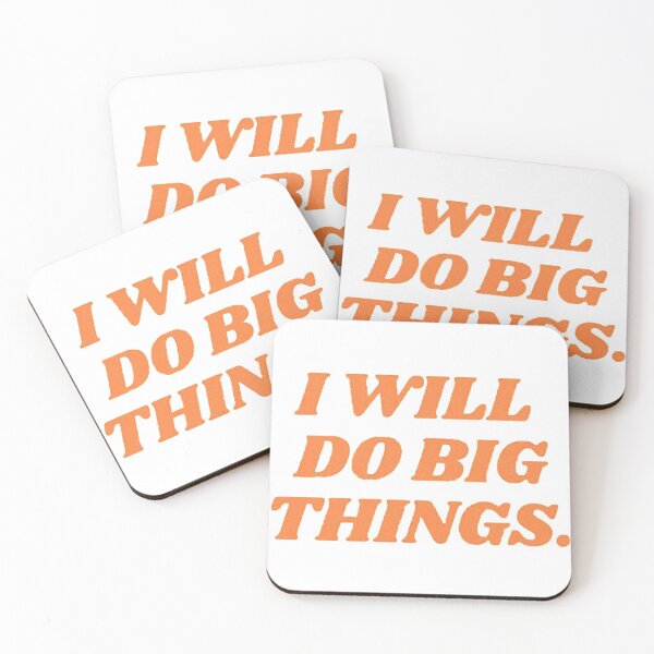Item preview, i will do big things designed and sold by Kate Boone.