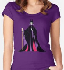Maleficent Women's Fitted Scoop T-Shirt