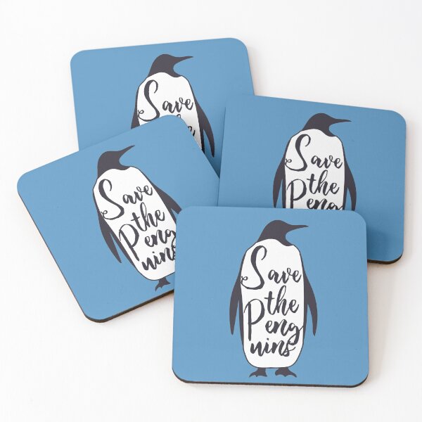 Item preview, Save the Penguins designed and sold by Epic Love Designs.