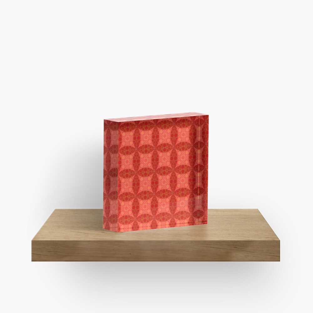 Tomato Blanket Acrylic Block