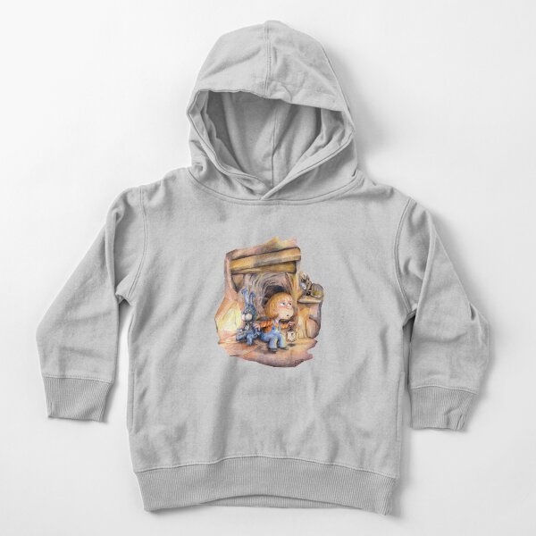 Curious bat Toddler Pullover Hoodie