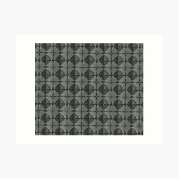 Dim Gray Blanket Art Print