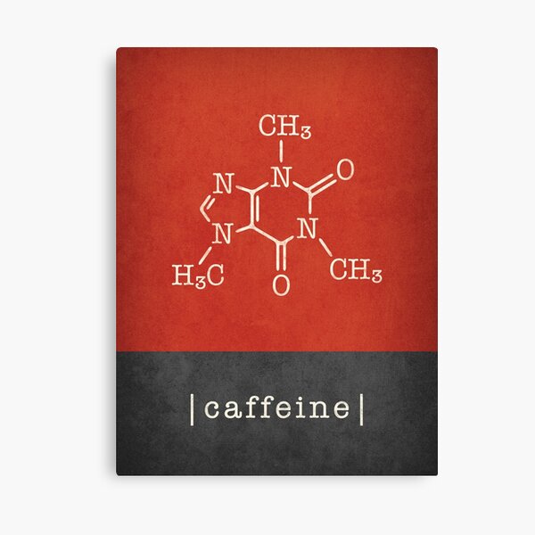 Item preview, Caffeine molecule designed and sold by Latte Design.