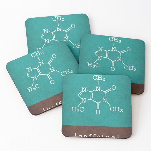 Item preview, Caffeine molecule designed and sold by Latte Design.