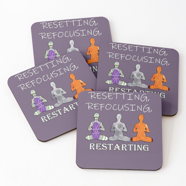 Item preview, Inspirational Quotes Resetting Refocusing Restarting  designed and sold by tamdevo1.