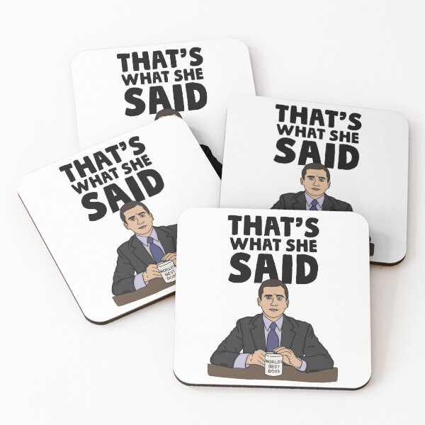 Item preview, Thats What She Said Michael Scott designed and sold by izzydoodlesshop.