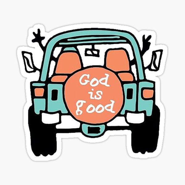 Dieu est bon Sticker