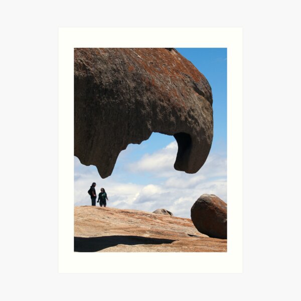 remarkable rocks Art Print