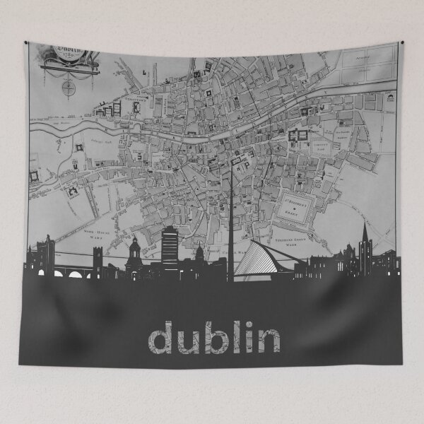 Item preview, dublin skyline designed and sold by BekimART.