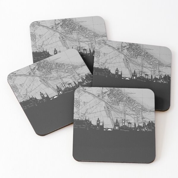 Item preview, edinburgh skyline designed and sold by BekimART.
