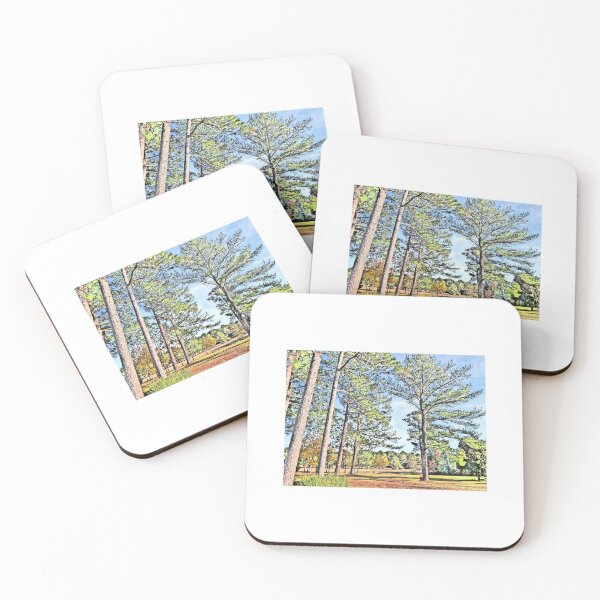 Item preview, Serene South GA Pine Forest Yard, trees and LOTS of warm (sometimes HOT) sunshine. designed and sold by Crobin1961.