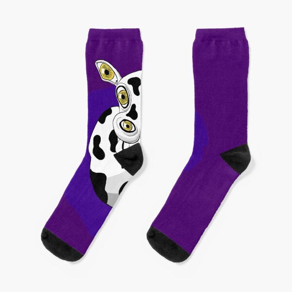 Eye of the Cow Socks