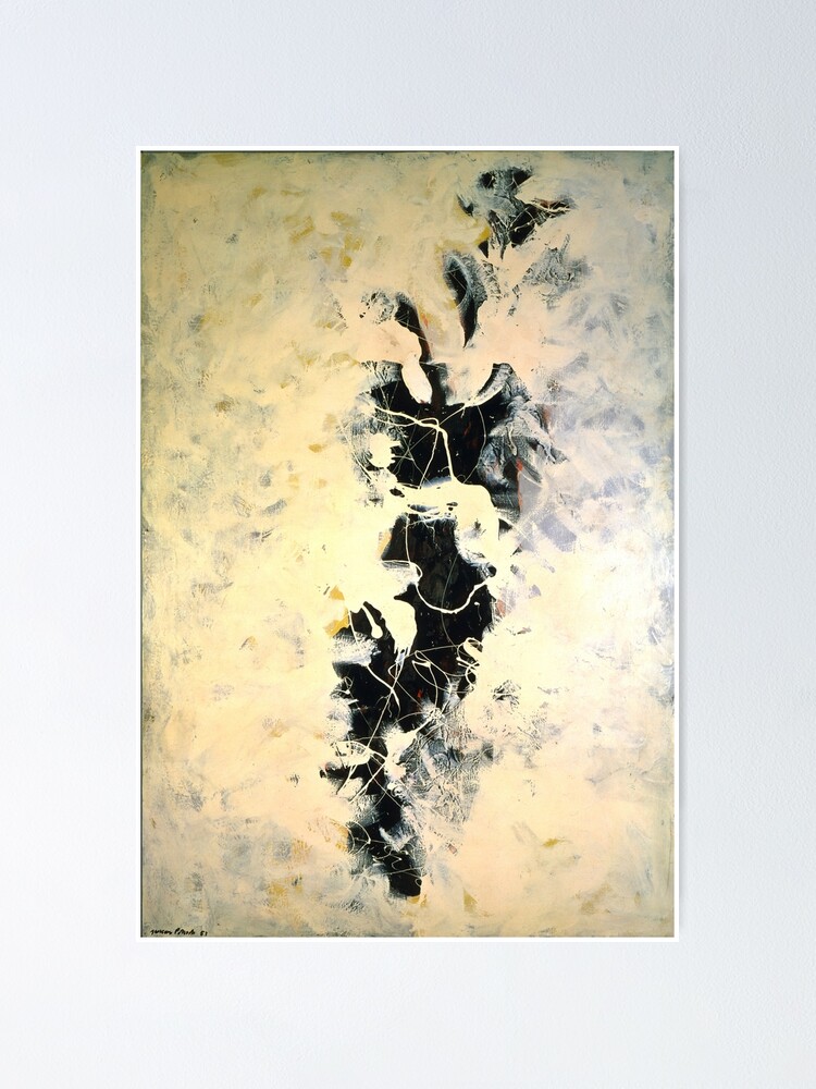 JACKSON POLLOCK、The Deep、希少画集画、新品額装付 Pollock The Deep