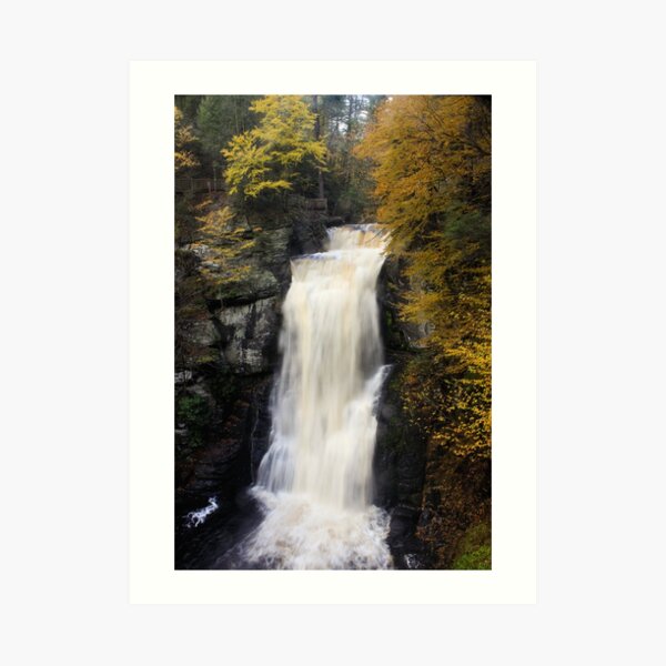 BushKill Falls Art Print