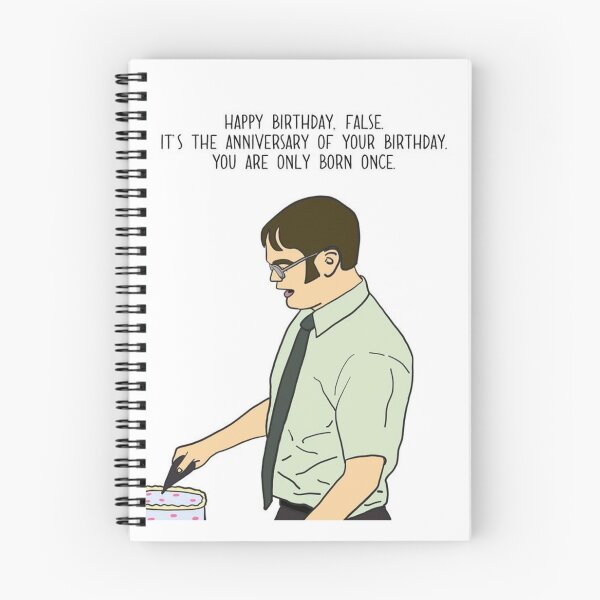 Item preview, Happy Birthday From Dwight designed and sold by tysonzitting.